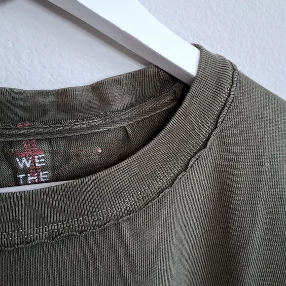 Free People We The Free Farm Friends "Rooster" Oversized Graphic Tee - Picture 6 of 16